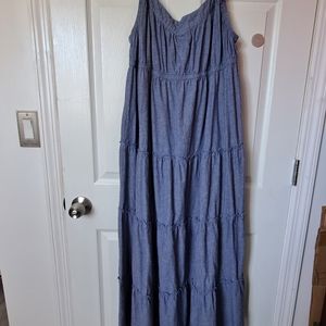 Maxi denim Dress